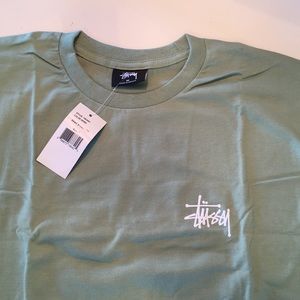 STUSSY basic short sleeve tee